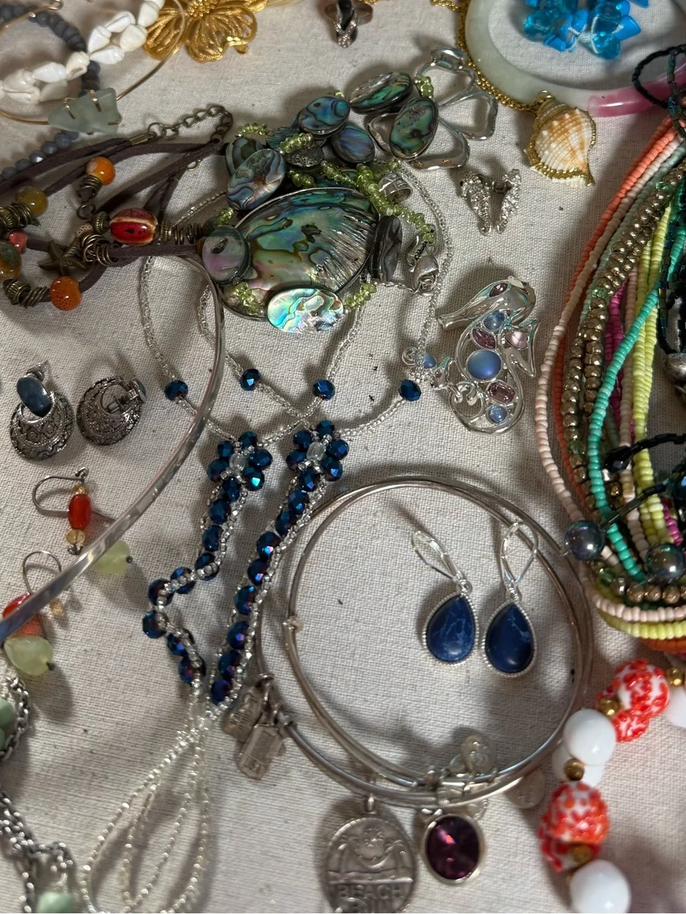 Random pulls for costume jewelry show
